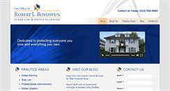 Desktop Screenshot of boydstunlaw.com